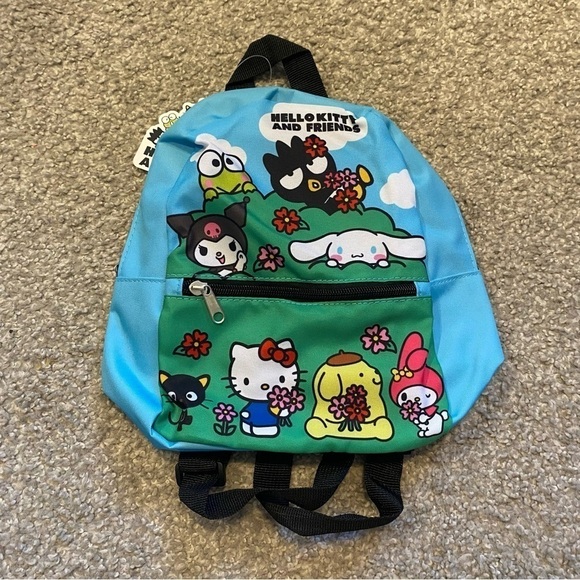 Hello Kitty & Friends Mini Backpack Book Bag NEW Kuromi Melody - Picture 2 of 3